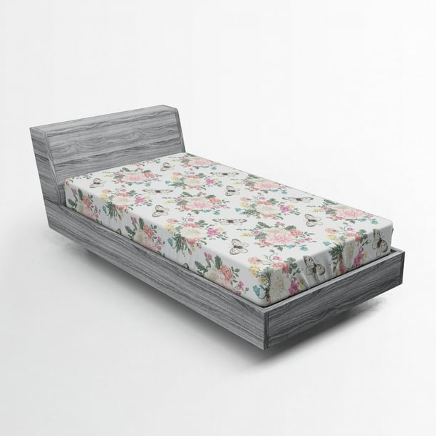 Ambesonne Shabby Flora Soft Flannel Fleece Throw Blanket Peonies Peas Roses Bouquet Butterflies Pastel Tones Bridal Theme Pale Pink Green 60 x 80 Cozy Plush for Indoor and Outdoor Use Ambesonne Shabby Flora Soft Flannel Fleece Throw Blanket Peonies Peas Roses Bouquet Butterflies Pastel Tones Bridal Theme Pale Pink Green 60 x 80 Cozy Plush for Indoor and Outdoor Use